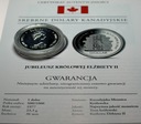 Kanada 1 dolar 1977 Jubileusz królowej Elżbiety II SREBRO