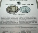 USA 1 dolar 1921 D Dolar Morgana Morgan Dollar SREBRO