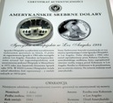 USA 1 dolar dollar 1984 Olimpiada Igrzyska Los Angeles Dolary SREBRO