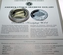 USA 1 dolar dollar 1987 Konstytucja 200 lat SREBRO