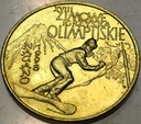 2 zł złote 1998 Nagano Zimowe Igrzyska Olimpijskie