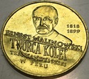2 zł złote 1999 Ernest Malinowski kolej Peru