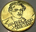 2 zł złote 1999 Juliusz Słowacki