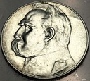 5 zł złotych 1938 Józef Piłsudski SREBRO