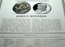 USA 1/2 dolara Half Dollar 1968 D KENNEDY John F JFK SREBRO
