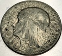 5 zł złotych 1933 Głowa Kobiety Polonia Jadwiga Babka SREBRO