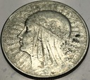 10 zł złotych 1932 Głowa Kobiety Polonia Jadwiga Babka SREBRO