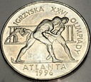 2 zł złote 1995 Atlanta 1996 Zapasy Igrzyska Olimpiady