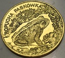 2 zł złote 1998 Ropucha paskówka Zwierzęta Świata