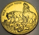 2 zł złote 1999 Wilk Wilki Zwierzęta Świata