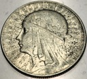 5 zł złotych 1934 Głowa Kobiety Polonia Jadwiga Babka SREBRO