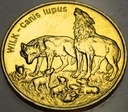 2 zł złote 1999 Wilk Wilki Zwierzęta Świata