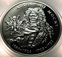 10 zł złotych 2002 August II Mocny POPIERSIE SREBRO
