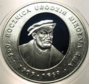 10 zł złotych 2005 MIKOŁAJ REJ 500 rocznica urodzin Mikołaja Reja SREBRO