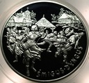 20 zł złotych 2003 Śmigus-dyngus Polski Rok Obrzędowy SREBRO