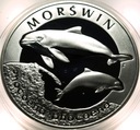 20 zł złotych 2004 Morświn Zwierzęta Świata SREBRO