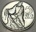 5 zł złotych 1974 RYBAK, moneta z Rybakiem