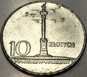 10 zł złotych 1966 MAŁA Kolumna Zygmunta Warszawa