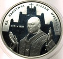 10 zł złotych 2001 Kardynał Stefan Wyszyński SREBRO