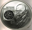 10 zł złotych 2001 Michał Siedlecki SREBRO