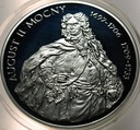 10 zł złotych 2005 August II Mocny PÓŁPOSTAĆ SREBRO