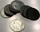LOT zestaw 10 x 2 zł złote Głowa Kobiety Polonia Jadwiga Babka