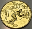 2 zł złote 1998 Nagano Zimowe Igrzyska Olimpijskie