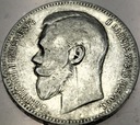 Rosja 1 rubel 1897 Mikołaj II SREBRO