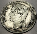 Wenezuela Un Bolivar 1960 SREBRO