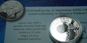 Systema Solare 2009 MERKURY Mercurius Mennica SREBRO