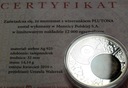 Systema Solare 2009 PLUTON Pluto Mennica SREBRO