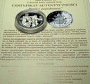 Jan Paweł II 2008 Papież pojednania Człowiek który zmienił Świat SREBRO