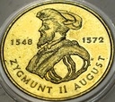 2 zł złote 1996 Zygmunt II August RZADKA