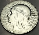 10 zł złotych 1933 Głowa Kobiety Polonia Jadwiga Babka SREBRO