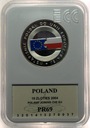10 zł złotych 2004 Wstąpienie Polski do Unii Europejskiej UE EU SREBRO