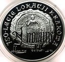 10 zł złotych 2007 KRAKÓW 750-lecie lokacji Krakowa SREBRO