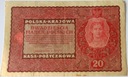 1919 20 Dwadzieścia Marek Polskich II Serja EY