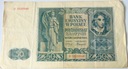 1941 50 zł Pięćdziesiąt Złotych Seria D banknot