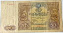 1946 50 zł pięćdziesiąt złotych, banknot seria Ł