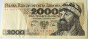 1979 2000 zł złotych Mieszko Chrobry seria BA banknot