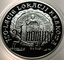 10 zł złotych 2007 KRAKÓW 750-lecie lokacji Krakowa SREBRO