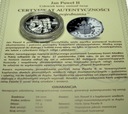 Jan Paweł II 2008 Papież pojednania Człowiek który zmienił Świat SREBRO