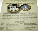 Medal 2014 Kanonizacja Jana Pawła II Santo SREBRO