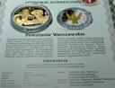 Powstanie Warszawskie Polacy w II Wojnie Światowej SREBRO