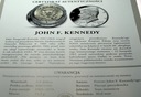 USA 1/2 dolara Half Dollar 1968 KENNEDY John F JFK SREBRO