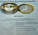 Wspólna Waluta Euro WATYKAN Citta Del Vaticano 40 mm SREBRO
