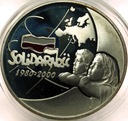 10 zł złotych 2000 Solidarność 1980 SREBRO