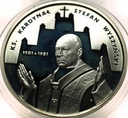 10 zł złotych 2001 Kardynał Stefan Wyszyński SREBRO