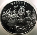 20 zł złotych 2004 Dożynki Polski Rok Obrzędowy SREBRO