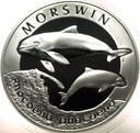 20 zł złotych 2004 Morświn Zwierzęta Świata SREBRO